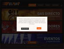 Tablet Screenshot of gasosfelmar.com
